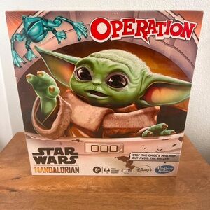 Star Wars Operation Board Game Mandalorian The Child Baby Yoda Disney Hasbro New